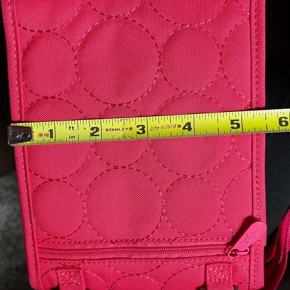 Thirty One Pink “Vary You” Quilted Crossbody Organizer Wallet Bag‎ 7